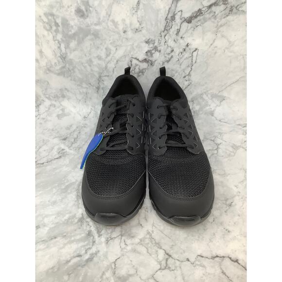 Reebok Size 14M Black Sublite Cushion Athletic Work Shoes Composite Toe P13-1 - Picture 2 of 11